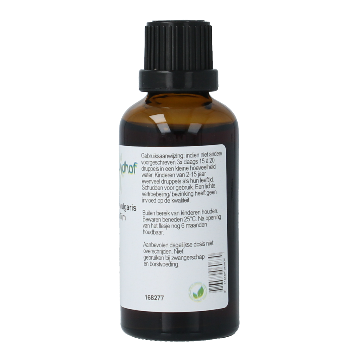 Cruydhof Thymus vulgaris herb / tijm tinctuur 50.00 Milliliter