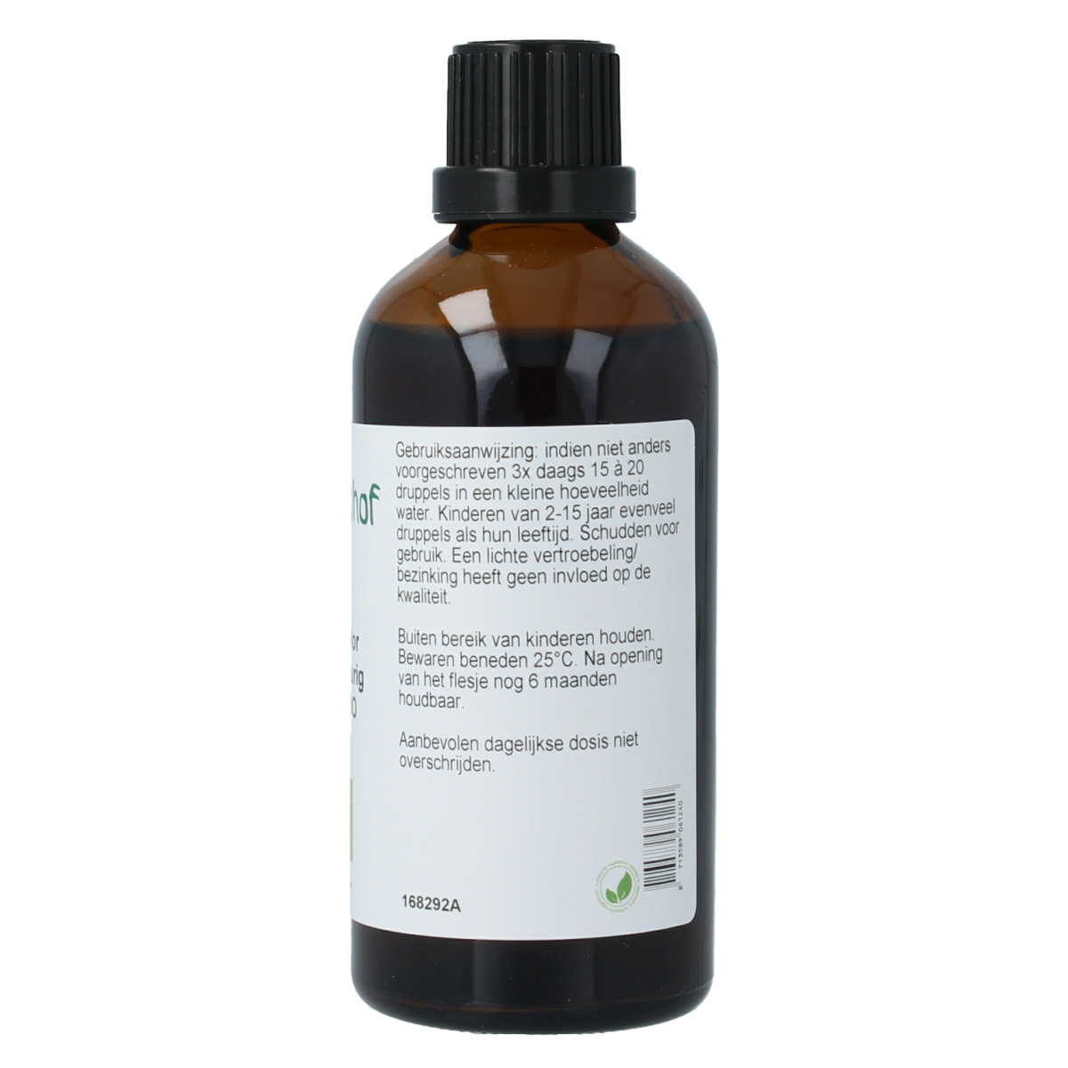 Cruydhof Viola tricolor herb / driekl viooltje tinctuur bio 100.00 Milliliter