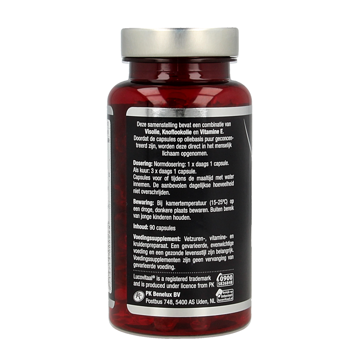 Lucovitaal Visolie & knoflook 90.00 Capsules