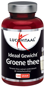 Lucovitaal Groene thee ideaal gewicht extract 130.00 Gram