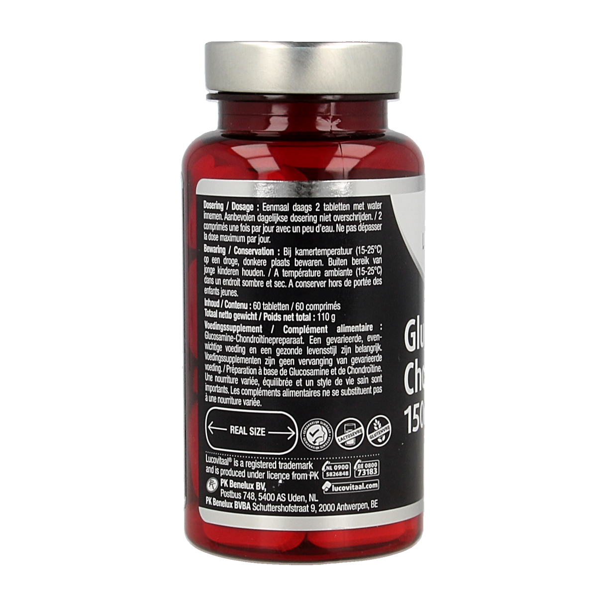 Lucovitaal Glucosamine chondroitine 60.00 Tabletten