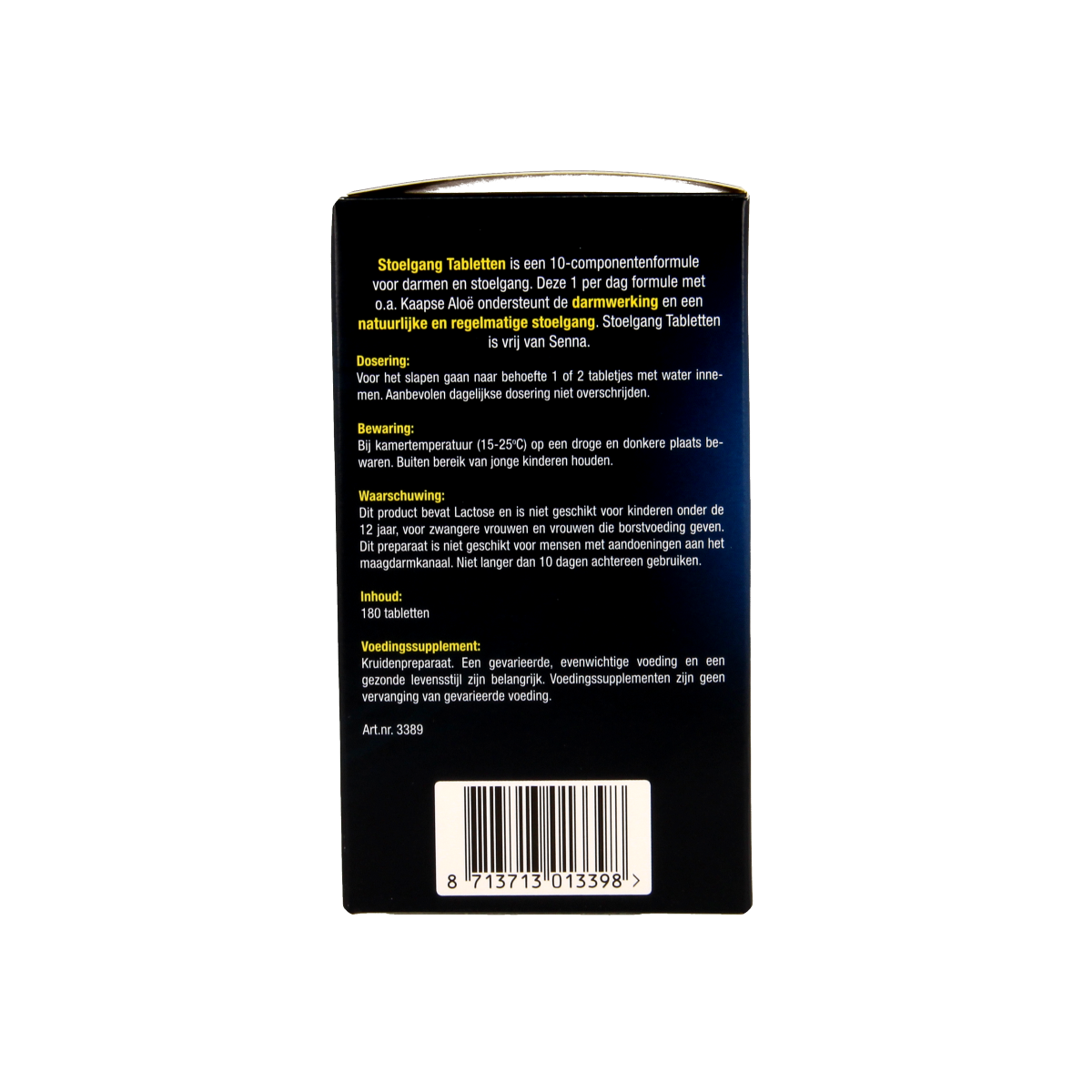 Lucovitaal Stoelgang met senna 180.00 Tabletten