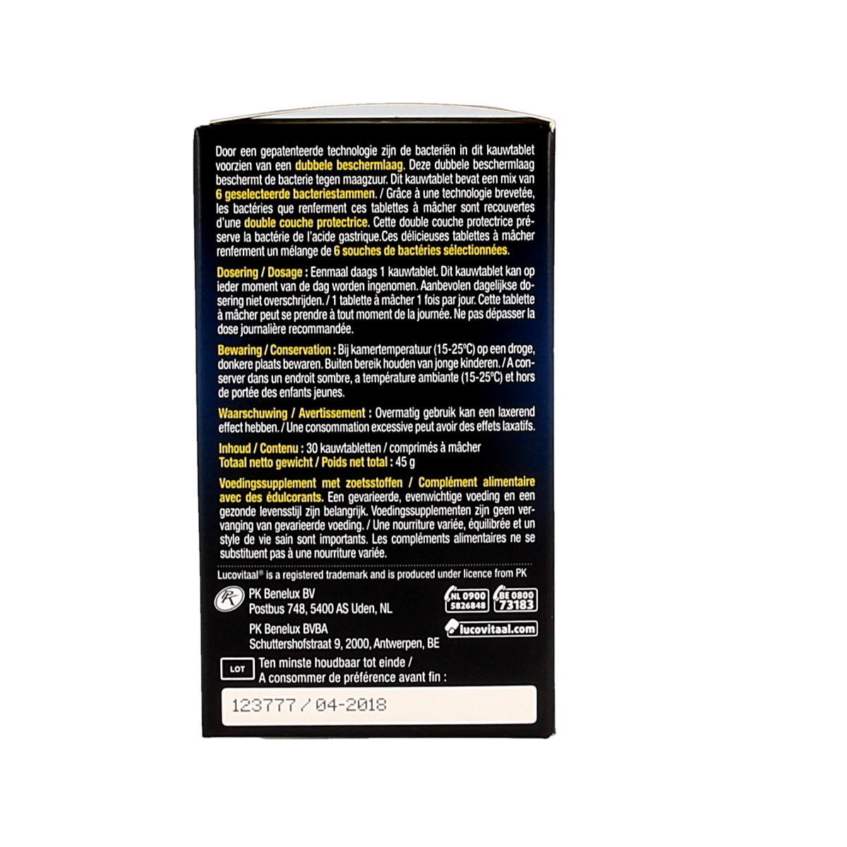 Lucovitaal Probiotica 30.00 Kauwtabletten