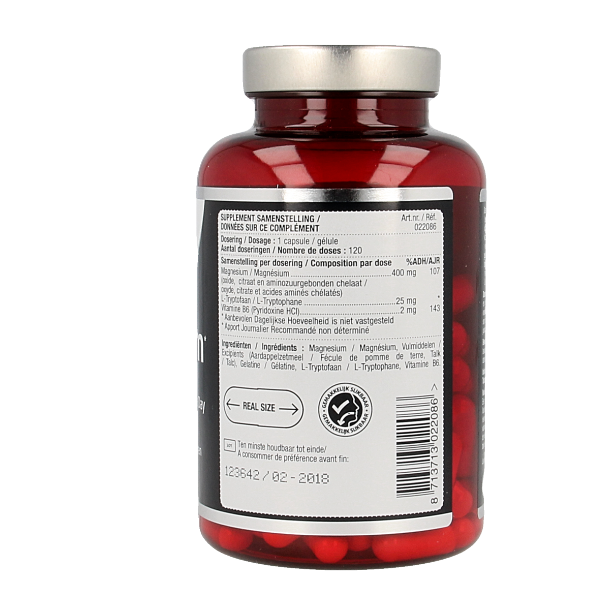 Lucovitaal Magnesium 400 met B6 en L-Tryptofaan 120.00 Capsules