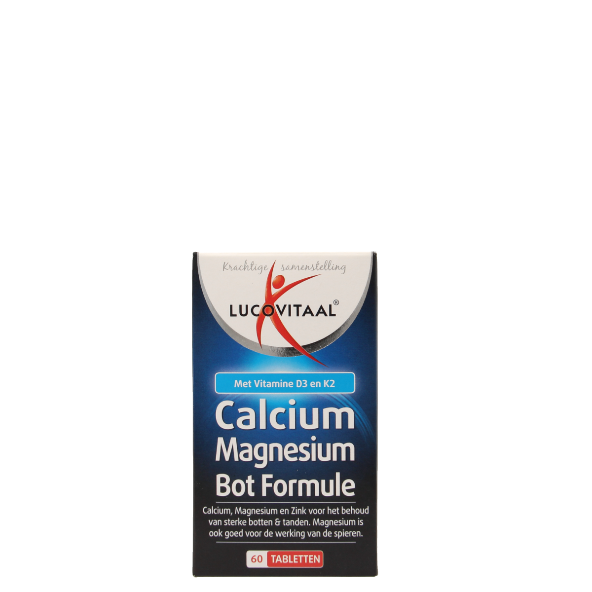 Lucovitaal Calcium magnesium botformule 60.00 Tabletten