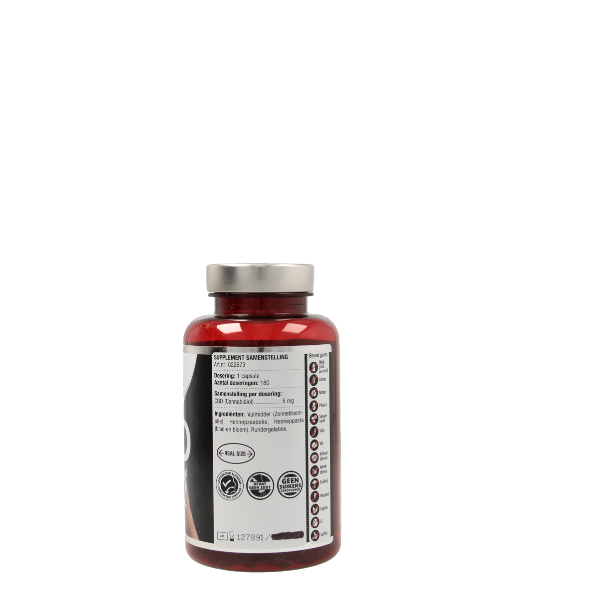 Lucovitaal Cannabidiol CBD 5mg 180.00 Capsules