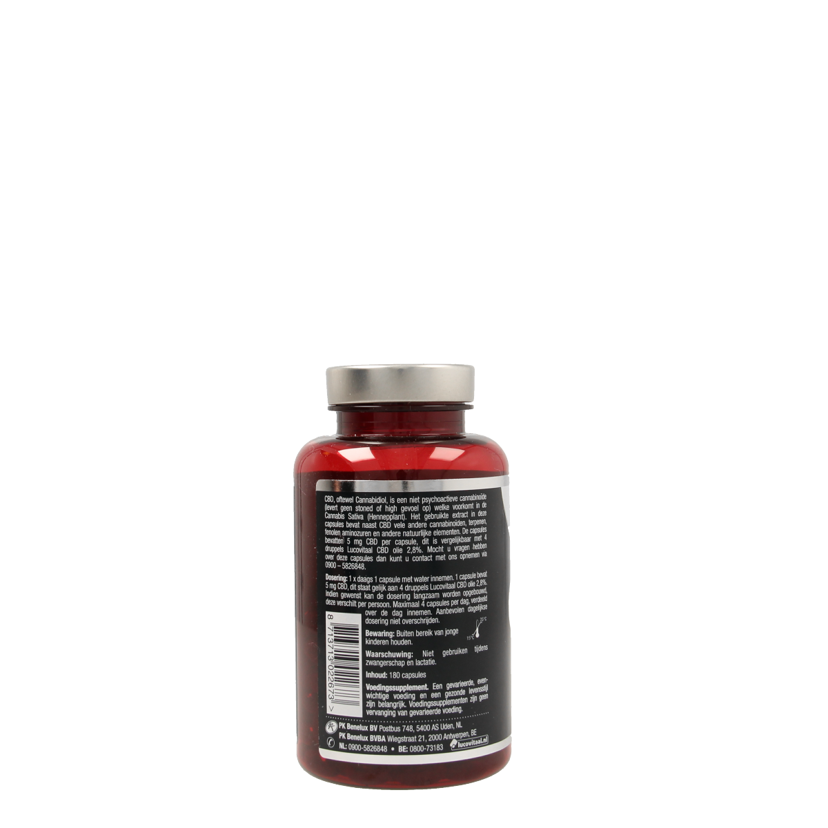 Lucovitaal Cannabidiol CBD 5mg 180.00 Capsules