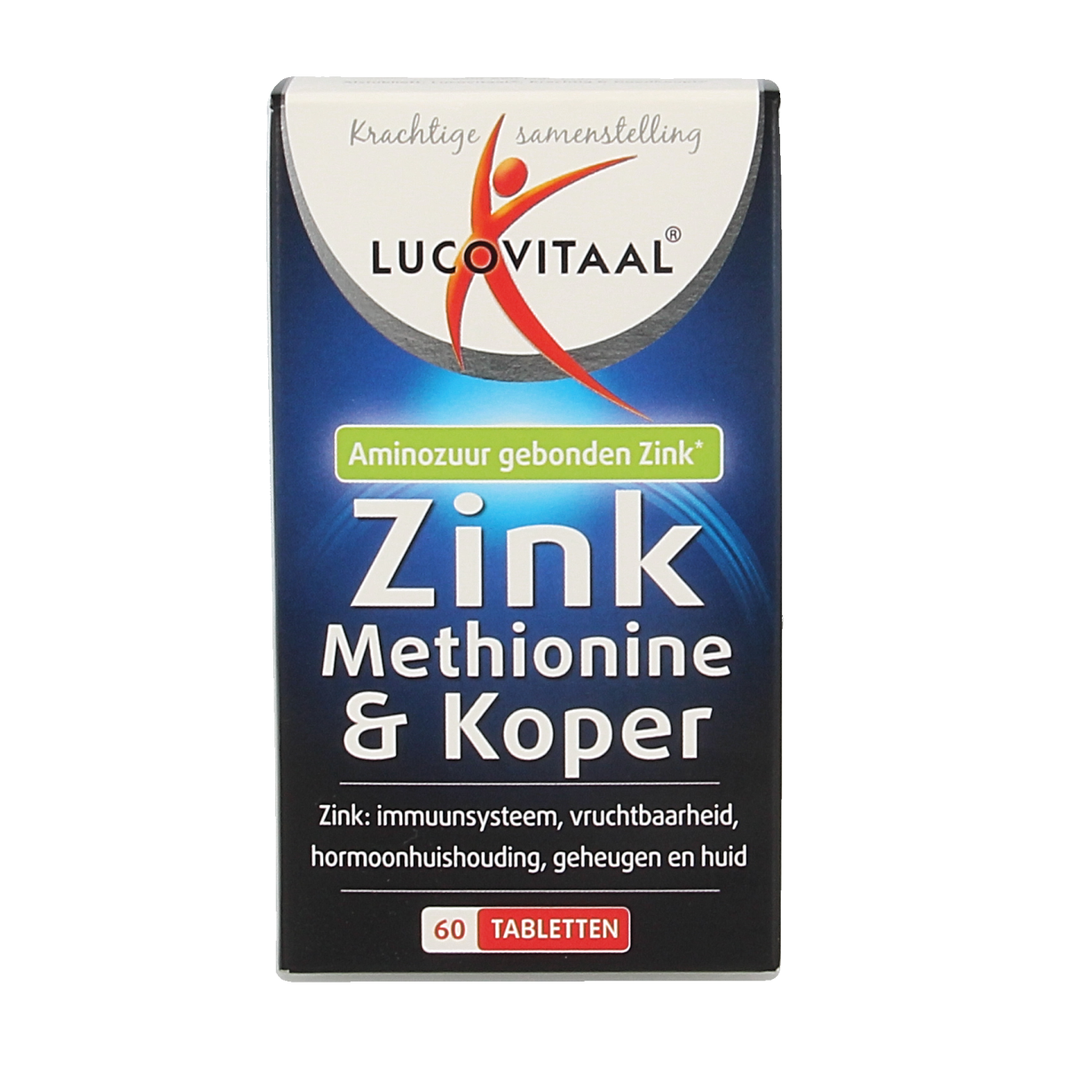 Lucovitaal Zink methionine & koper 60.00 Tabletten