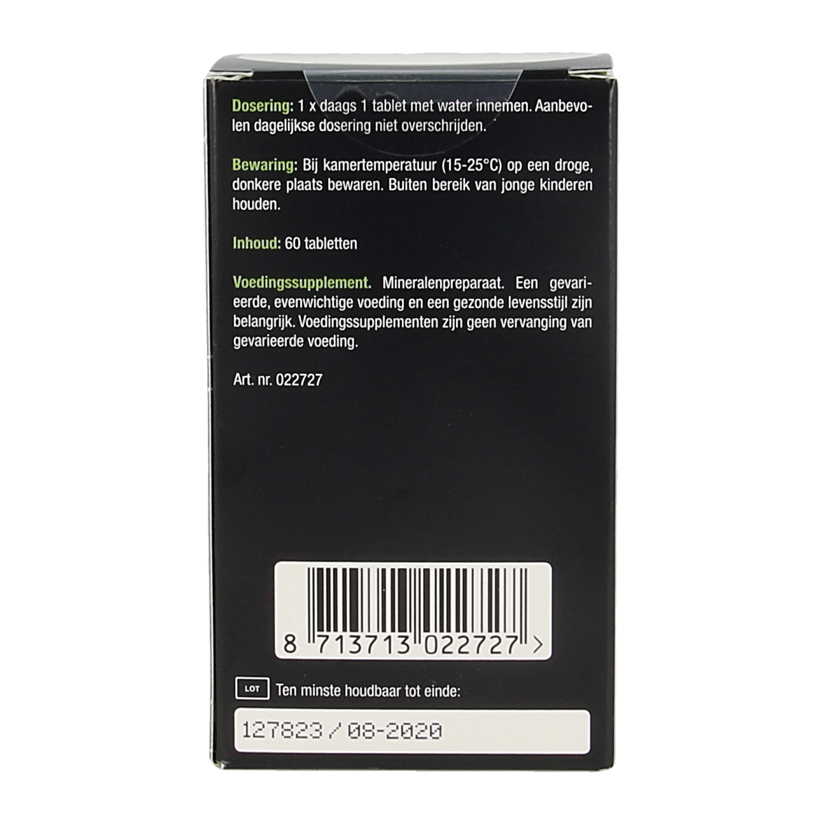 Lucovitaal Zink methionine & koper 60.00 Tabletten