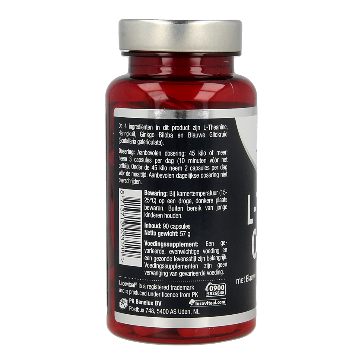 Lucovitaal L-Theanine omega 3 90.00 Capsules
