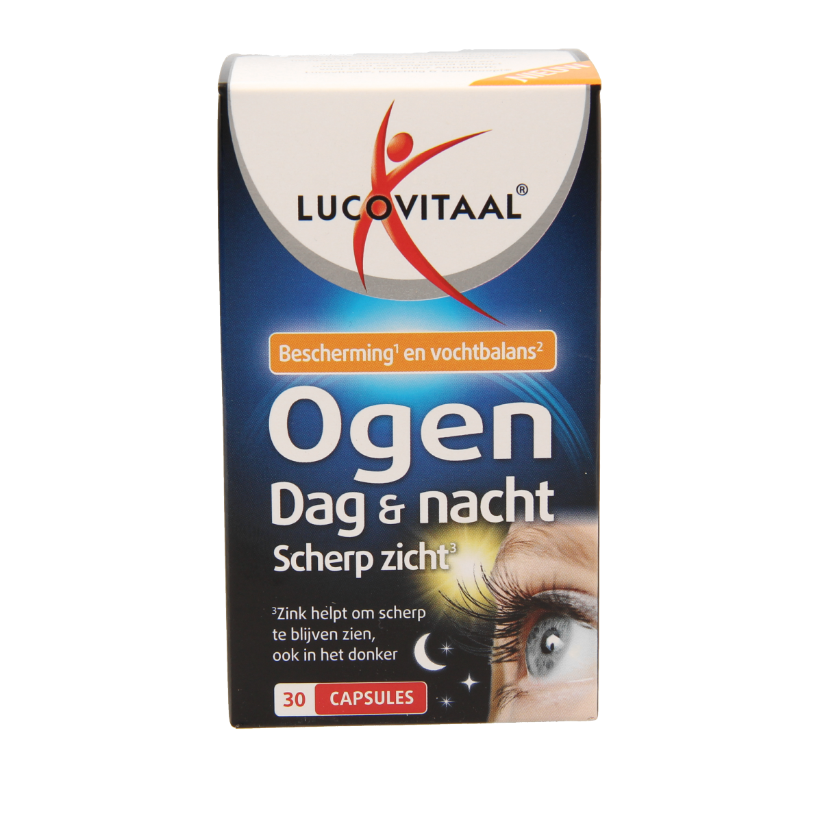 Lucovitaal Ogen dag en nacht scherp zicht 30.00 Capsules