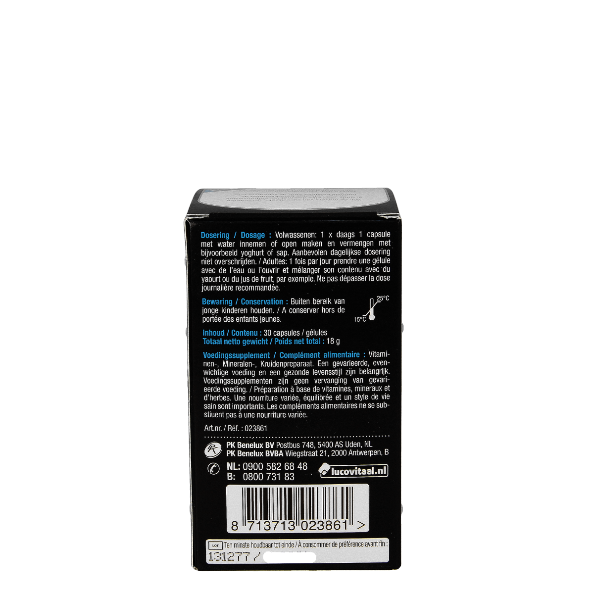 Lucovitaal Bloeddruk capsules 30.00 Capsules
