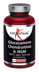 Lucovitaal Glucosamine chondroitine MSM 100.00 Tabletten