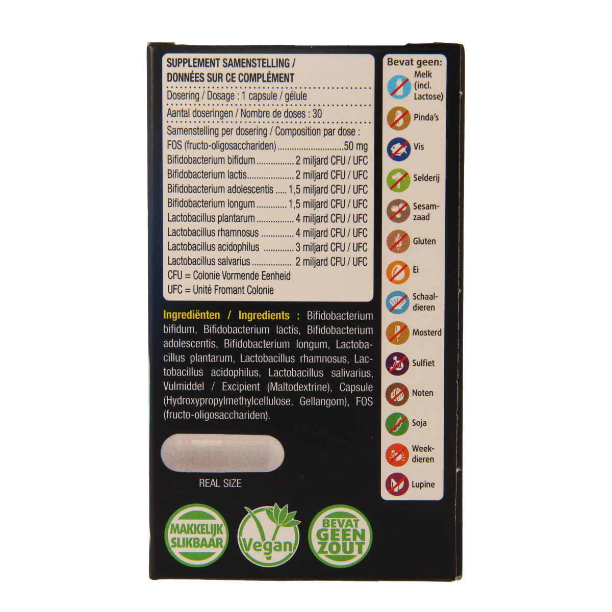Lucovitaal Pre & probiotica 30.00 Capsules