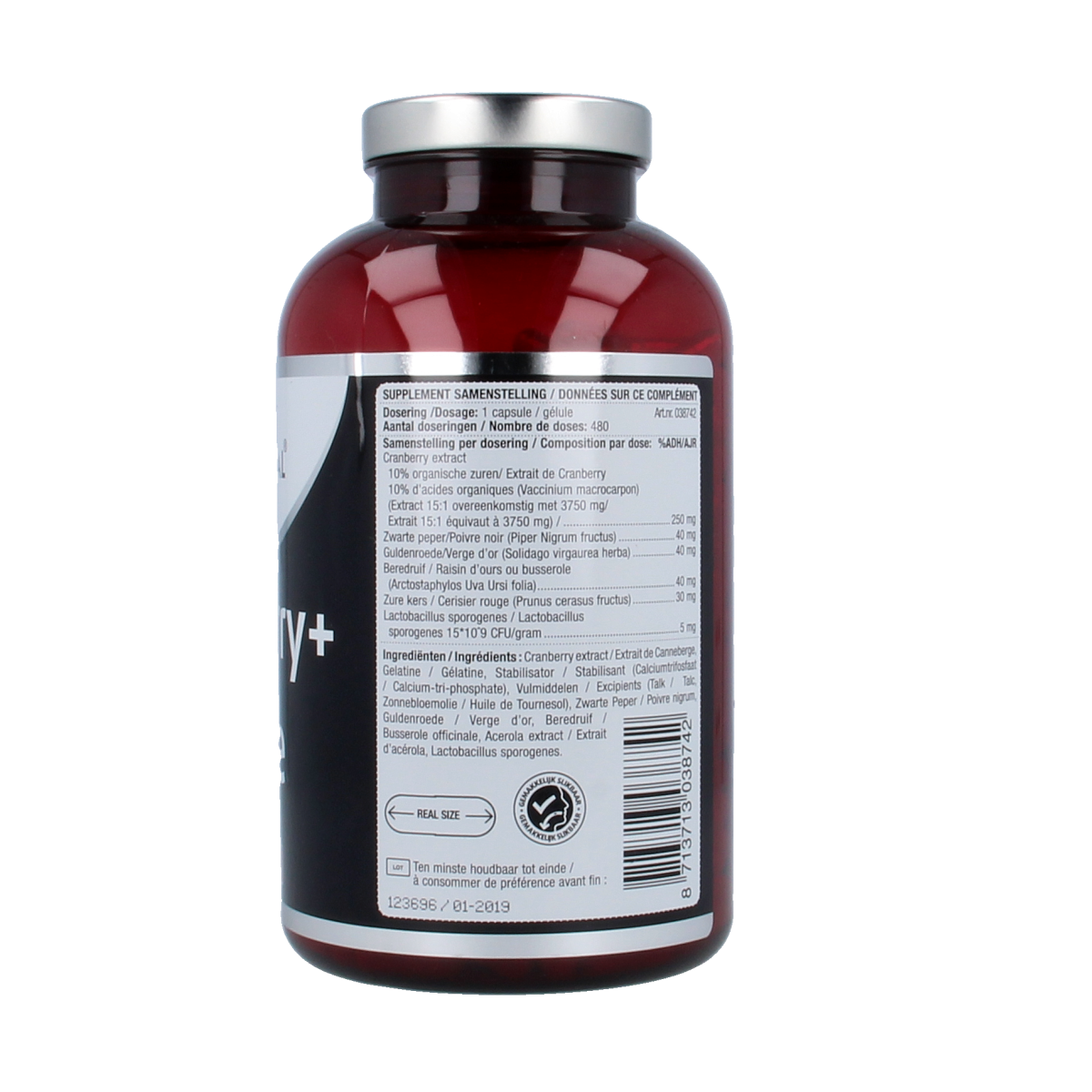 Lucovitaal Cranberry x-tra 480.00 Capsules