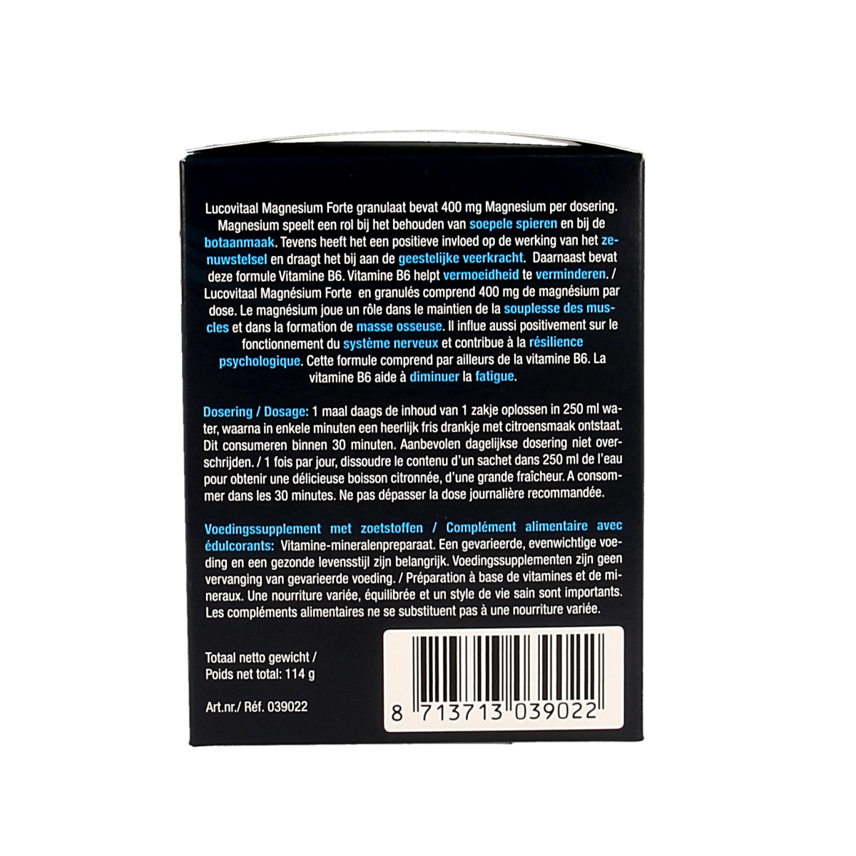 Lucovitaal Magnesium 400 forte 20.00 Sachets