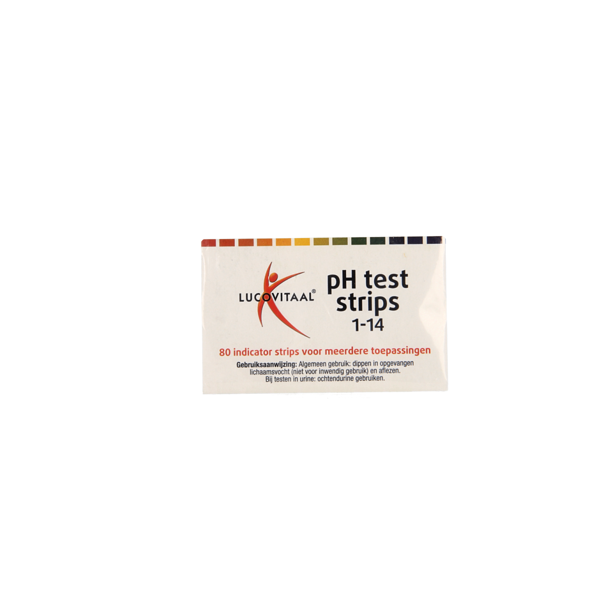Lucovitaal Zuurbase PH test strips 80.00 Stuks