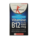 Lucovitaal Vitamine B12 1000mcg 60.00 Kauwtabletten