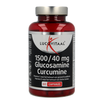 Lucovitaal Glucosamine & curcumine 1500/40mg 60.00 Capsules