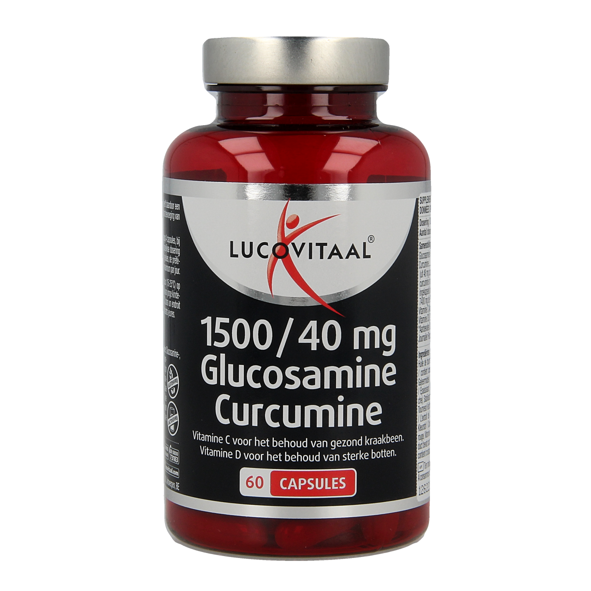 Lucovitaal Glucosamine & curcumine 1500/40mg 60.00 Capsules