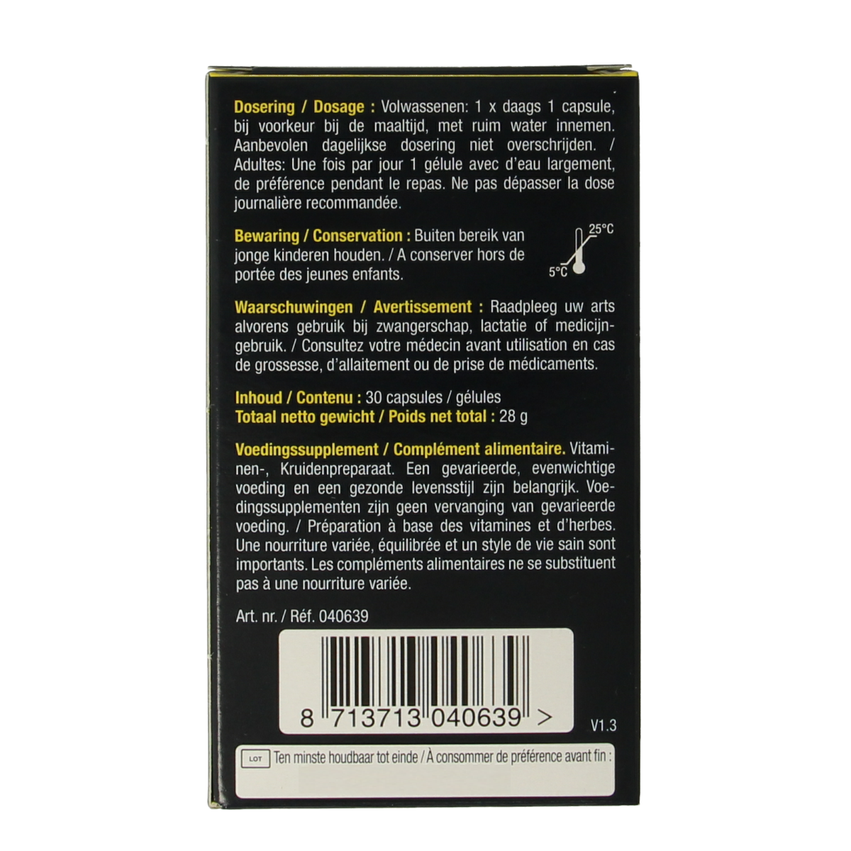 Lucovitaal Super kurkuma 30.00 Capsules