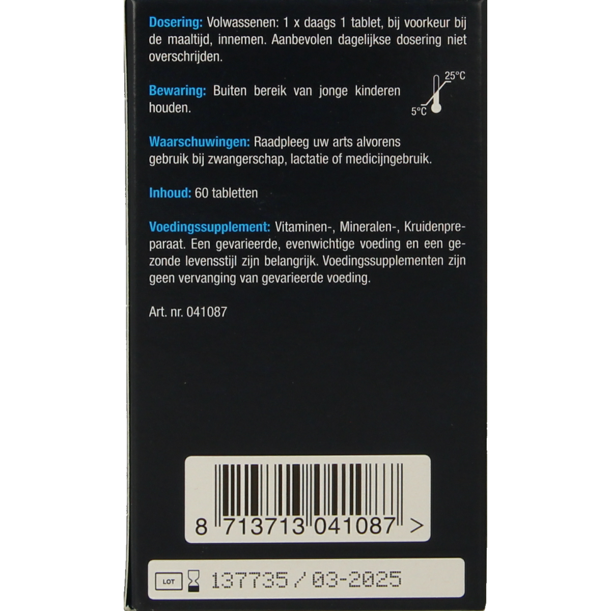 Lucovitaal Vitamine B complex forte 60.00 Tabletten