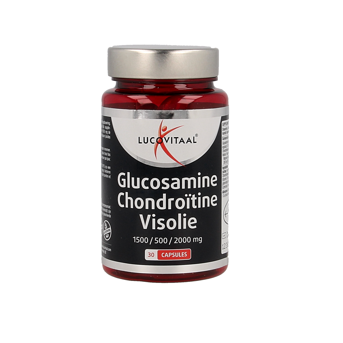 Lucovitaal Glucosamine chondroitine visolie 30.00 Capsules