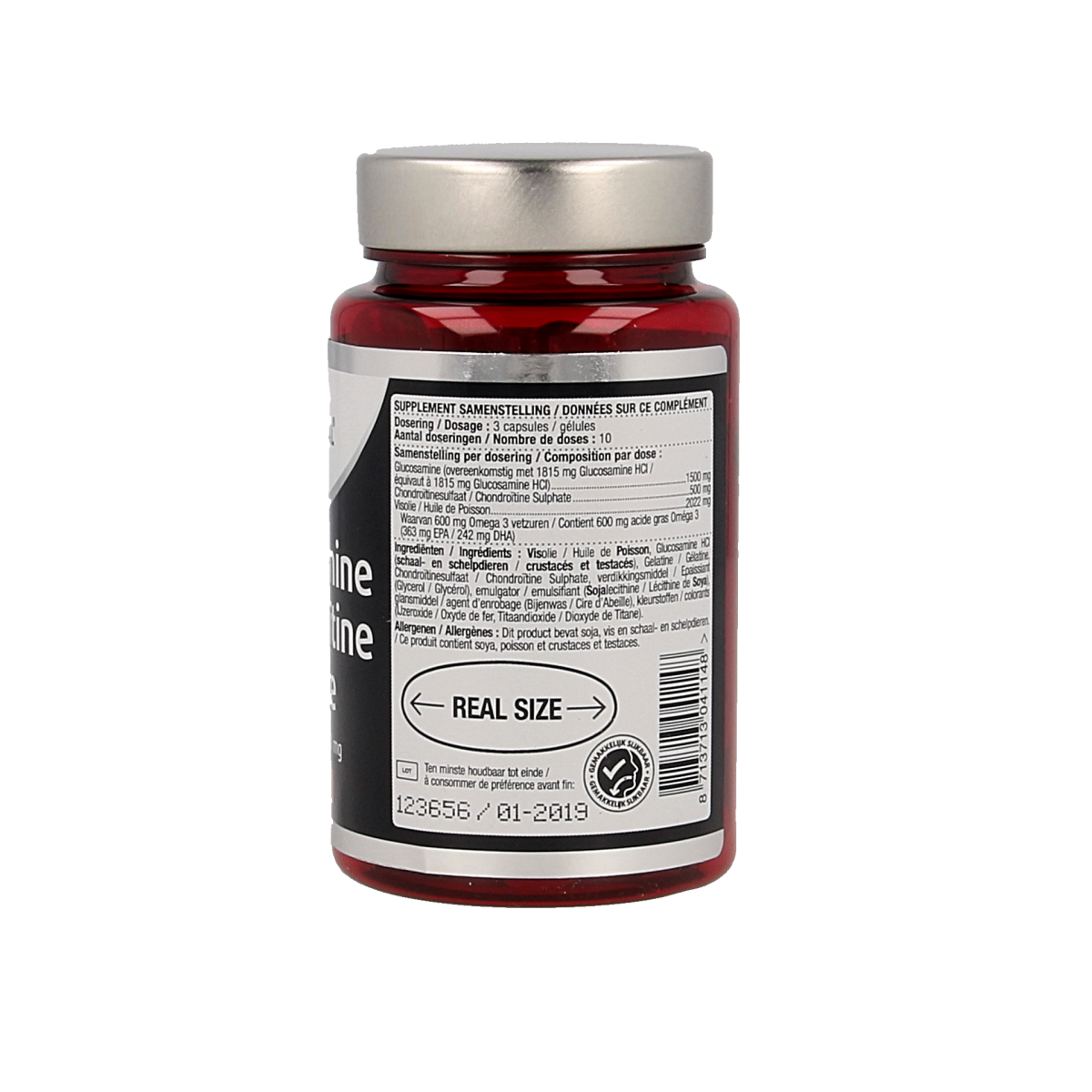 Lucovitaal Glucosamine chondroitine visolie 30.00 Capsules