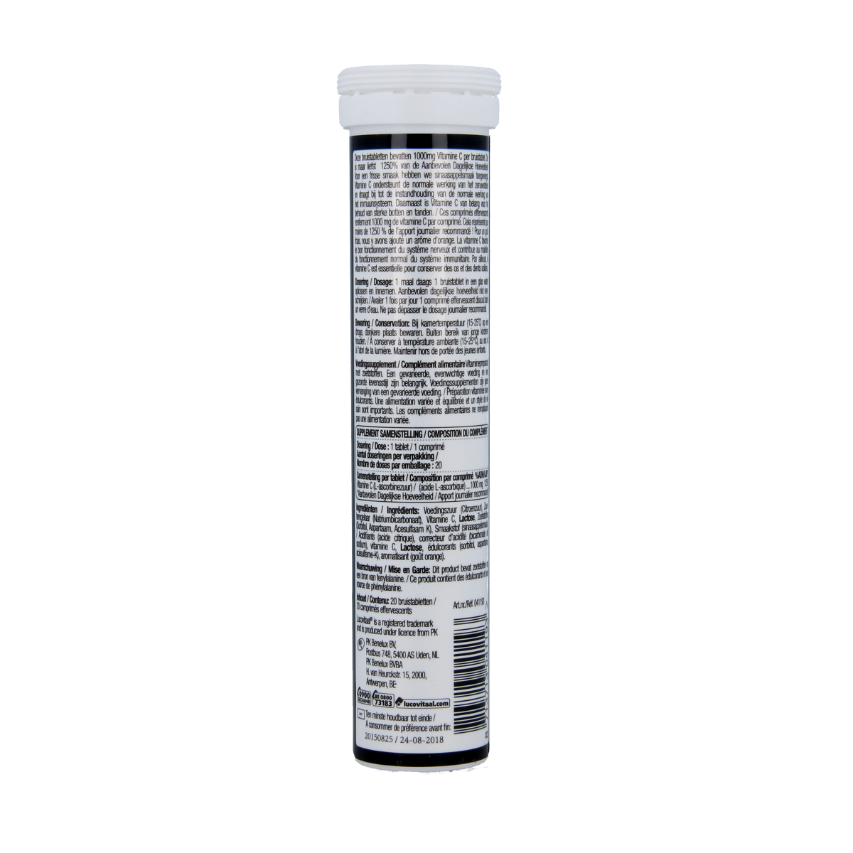 Lucovitaal Vitamine C bruistabletten 20.00 Tabletten