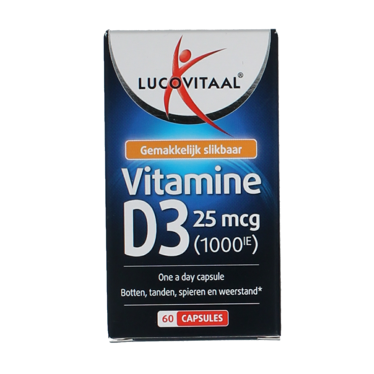 Lucovitaal Vitamine D3 25mcg 60.00 Capsules