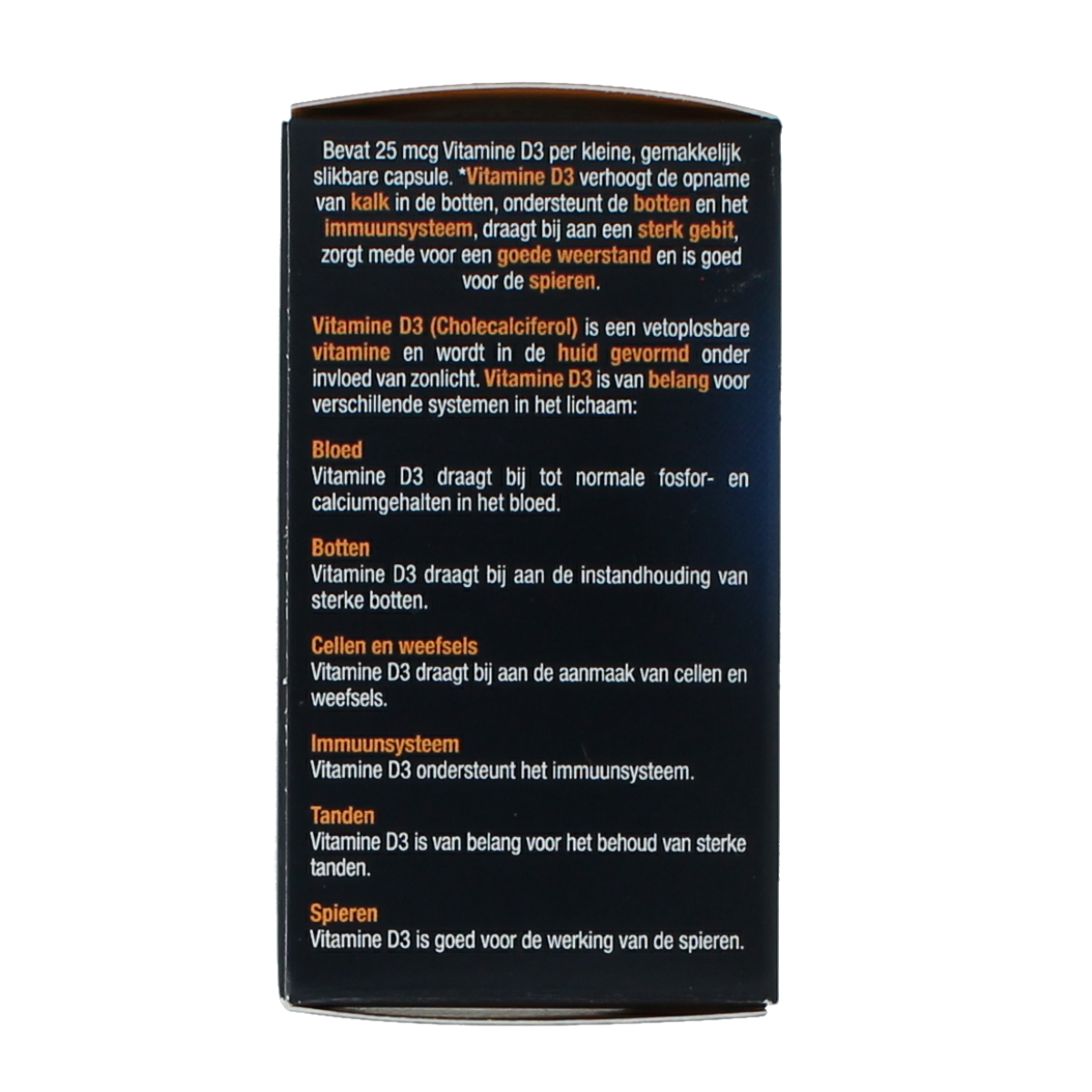 Lucovitaal Vitamine D3 25mcg 60.00 Capsules