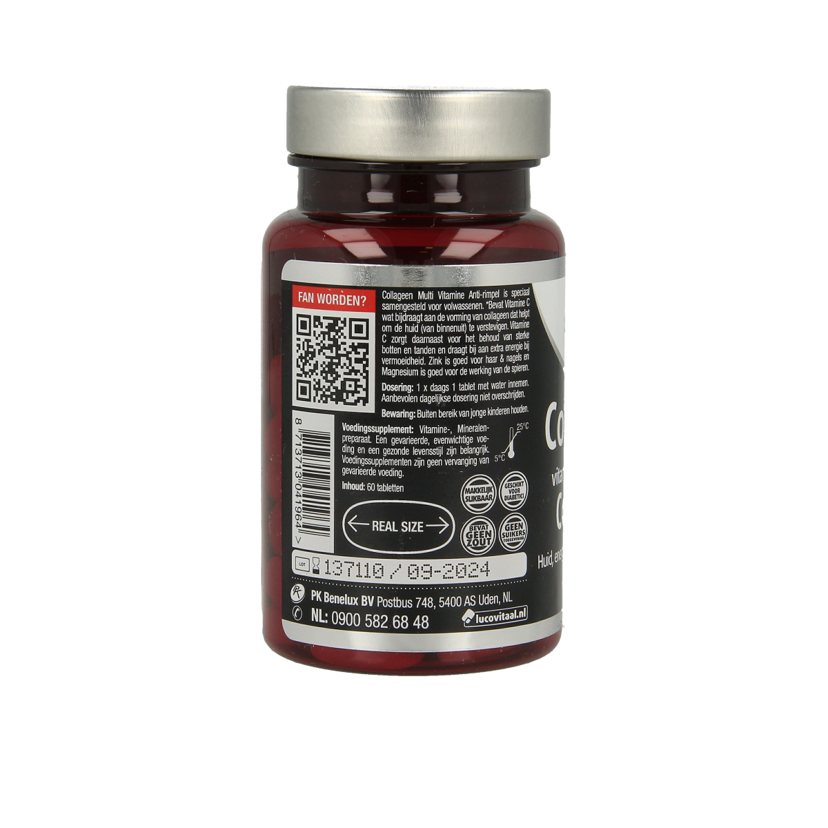 Lucovitaal Collageen vitaminen & mineralen compleet 60.00 Tabletten