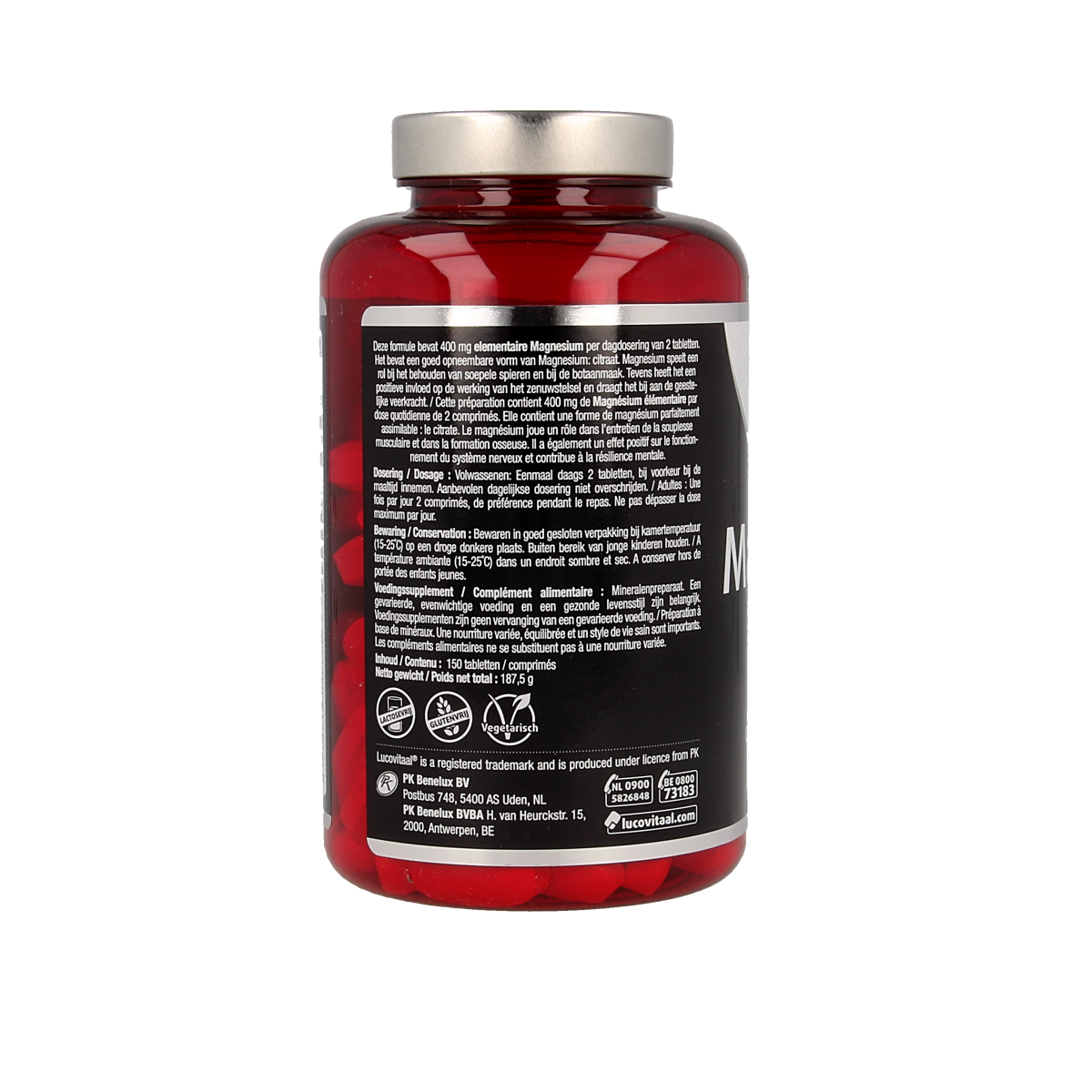Lucovitaal Magnesium citraat 400mg 150.00 Tabletten