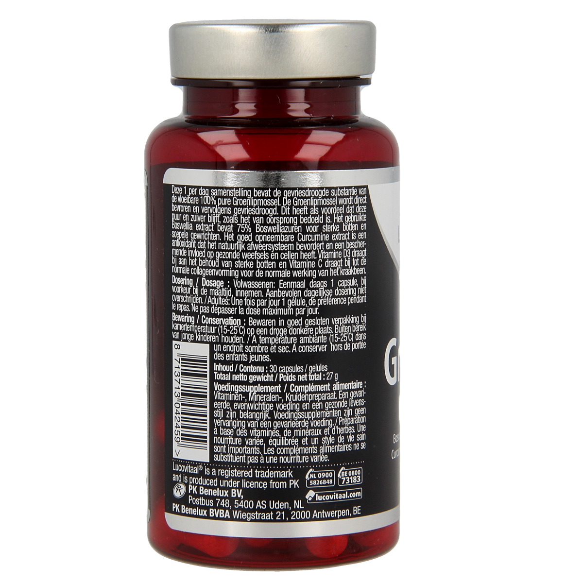 Lucovitaal Groenlipmossel complex 30.00 Capsules