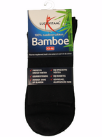 Lucovitaal Bamboe sok lang blauw  maat 43-46 1 Paar
