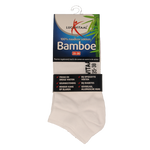 Lucovitaal Bamboe enkelsok wit  maat 35-38 1 Paar