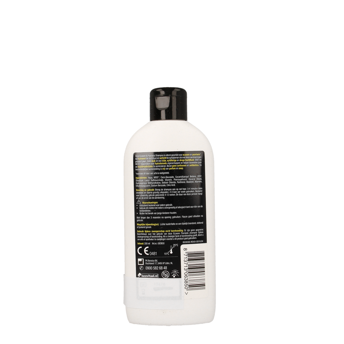 Lucovitaal Eczeem psoriasis shampoo 200.00 Milliliter