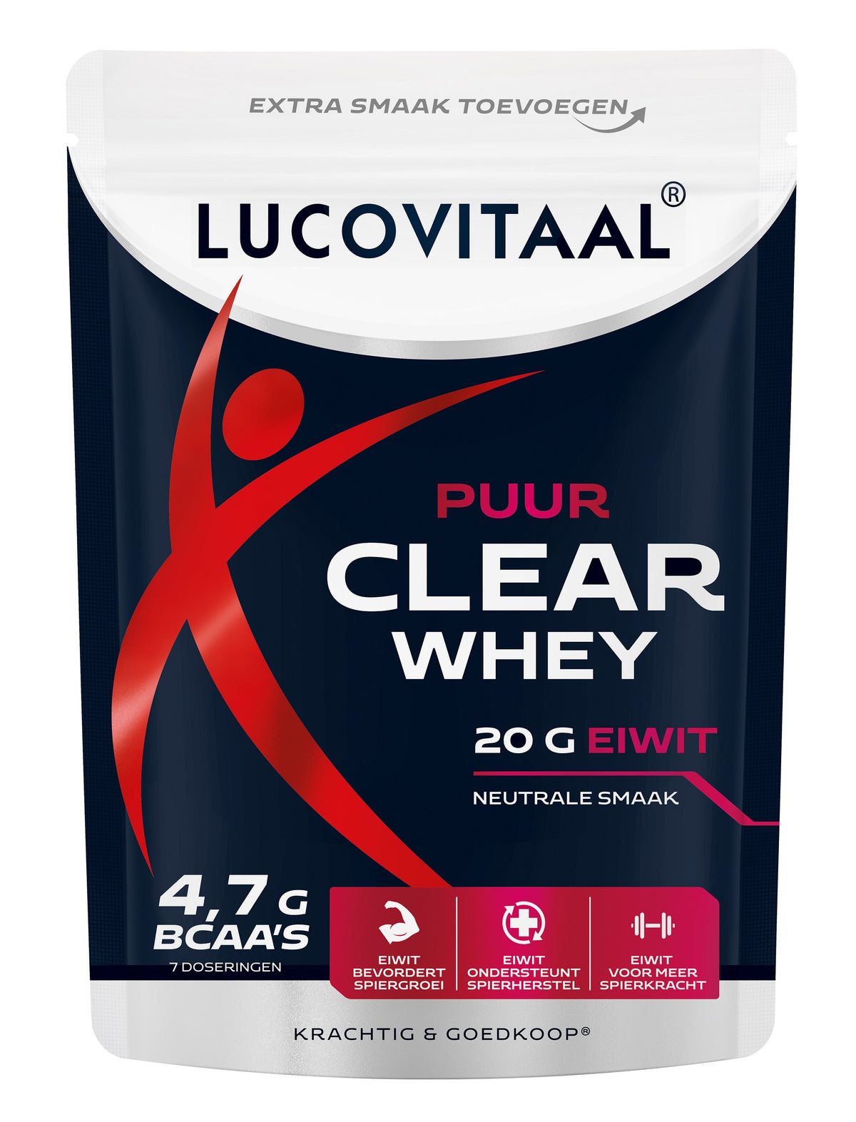 Lucovitaal Clear whey poeder puur 175.00 Gram