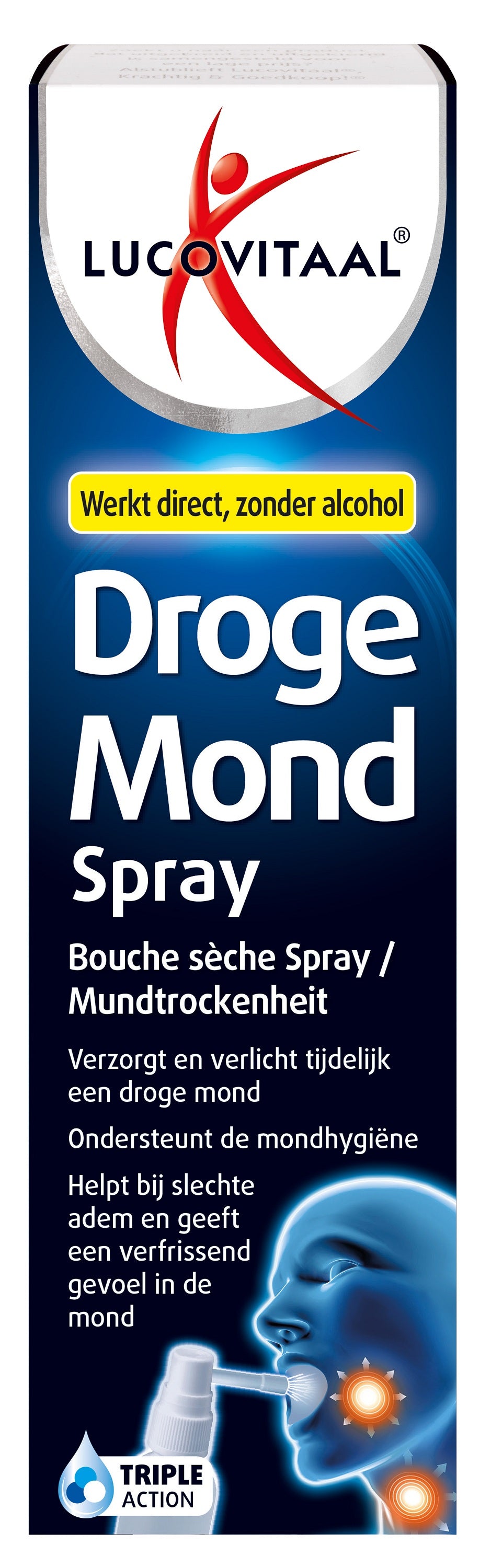 Lucovitaal Droge mond spray 20.00 Milliliter