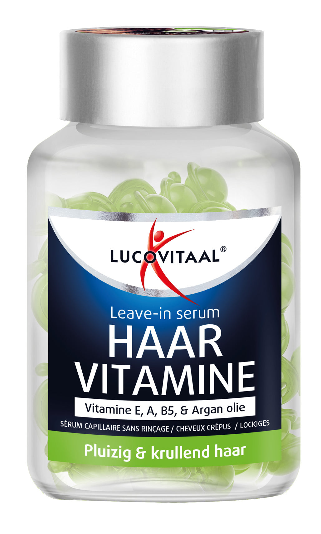 Lucovitaal Haar vitamine pluizig & krullend haar 25.00 Capsules