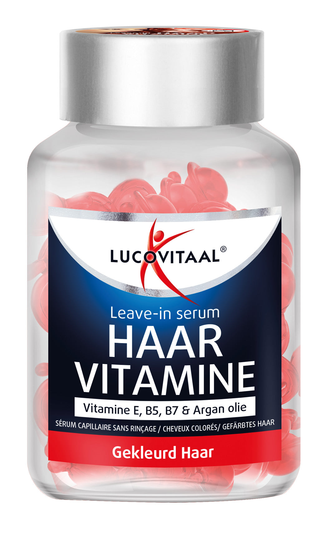 Lucovitaal Haar vitamine gekleurd haar 25.00 Capsules