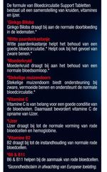 Lucovitaal Bloedcirculatie support 60 Tabletten