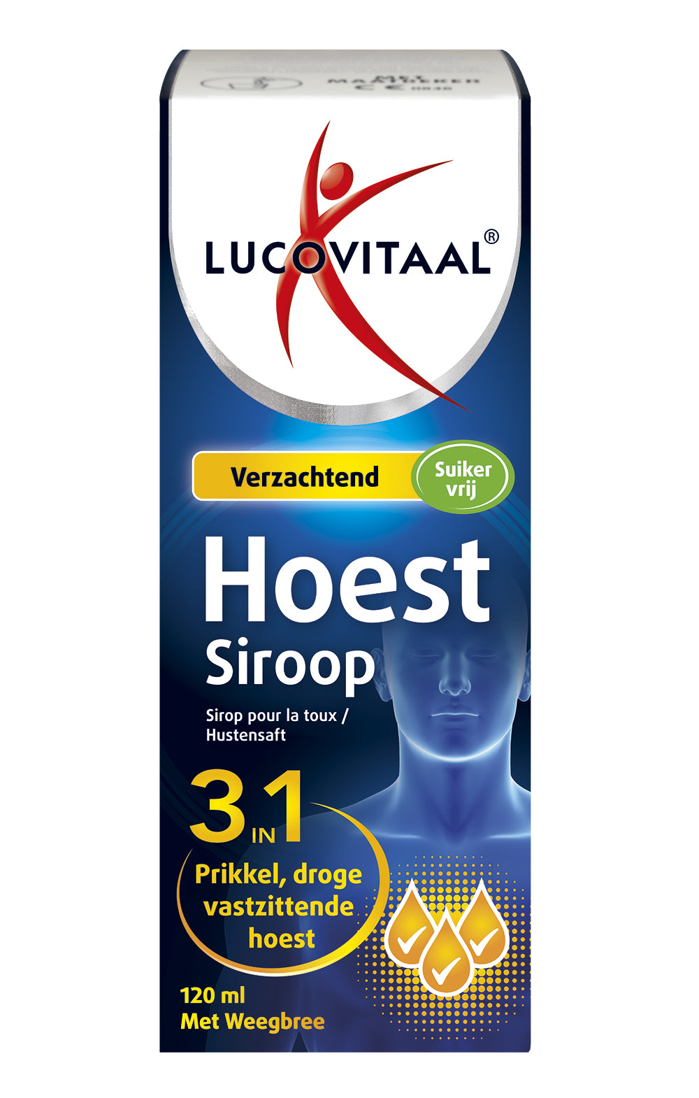 Lucovitaal Hoestsiroop 3 in 1 120.00 Milliliter
