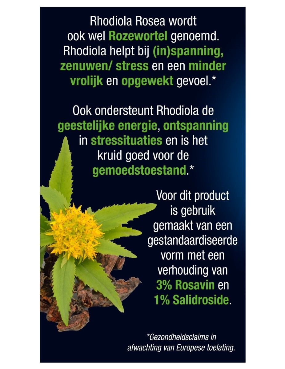 Lucovitaal Rhodiola rosea 60.00 Tabletten