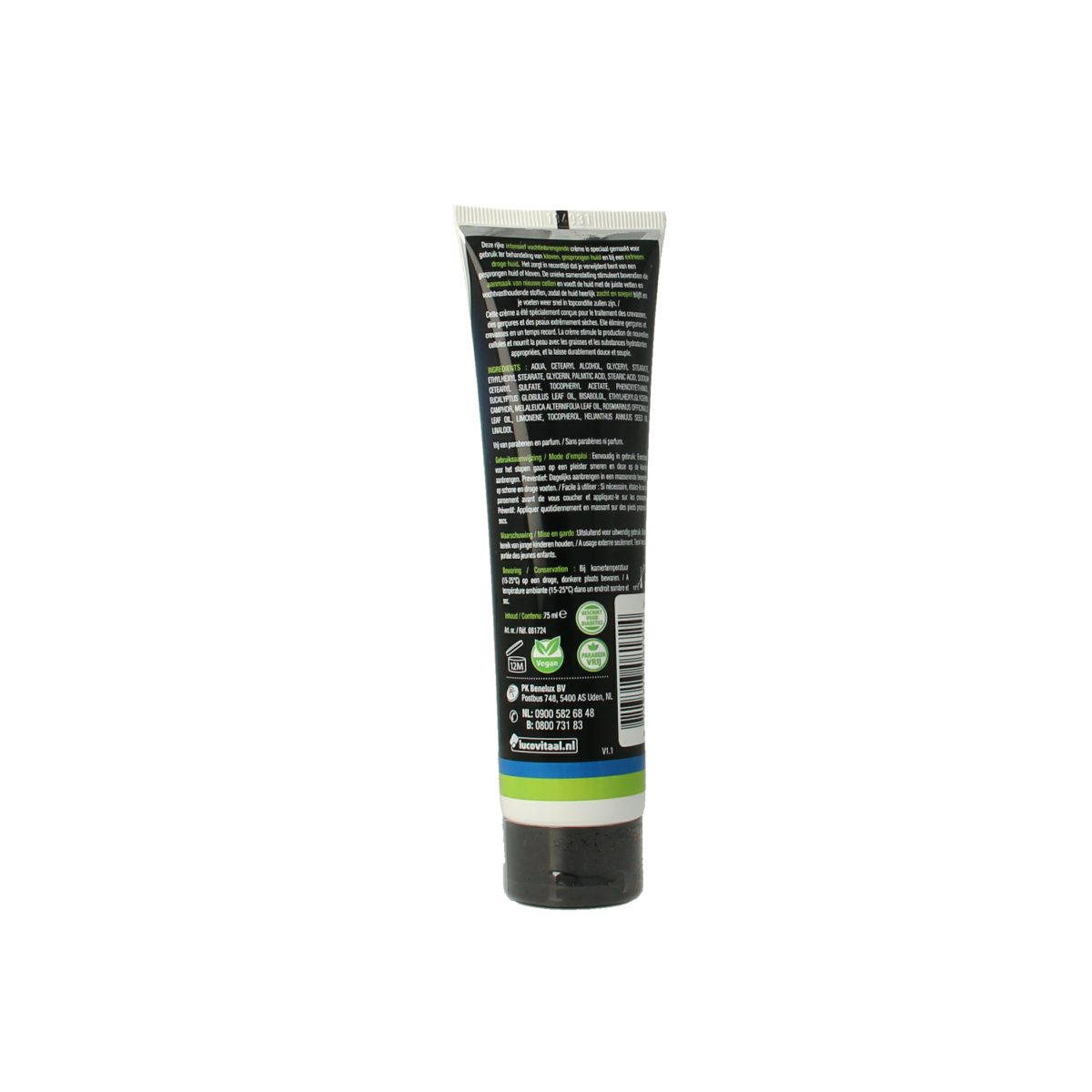 Lucovitaal Hielkloven creme 75.00 Milliliter