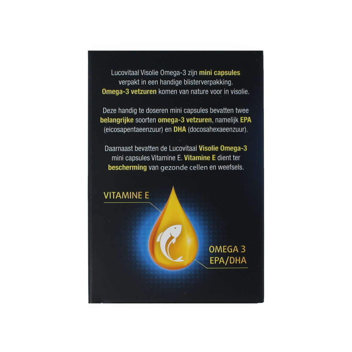Lucovitaal Visolie omega 3 mini 60.00 Softgels
