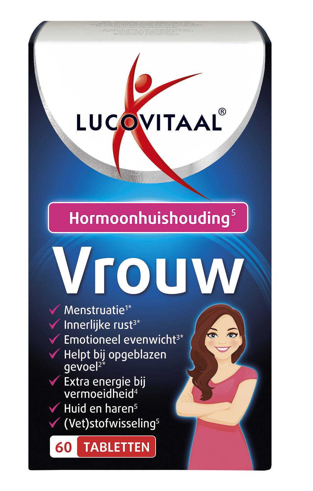 Lucovitaal Hormoonhuishouding vrouw 60.00 Tabletten