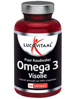 Lucovitaal Omega 3 visolie puur koudwater 120.00 Capsules