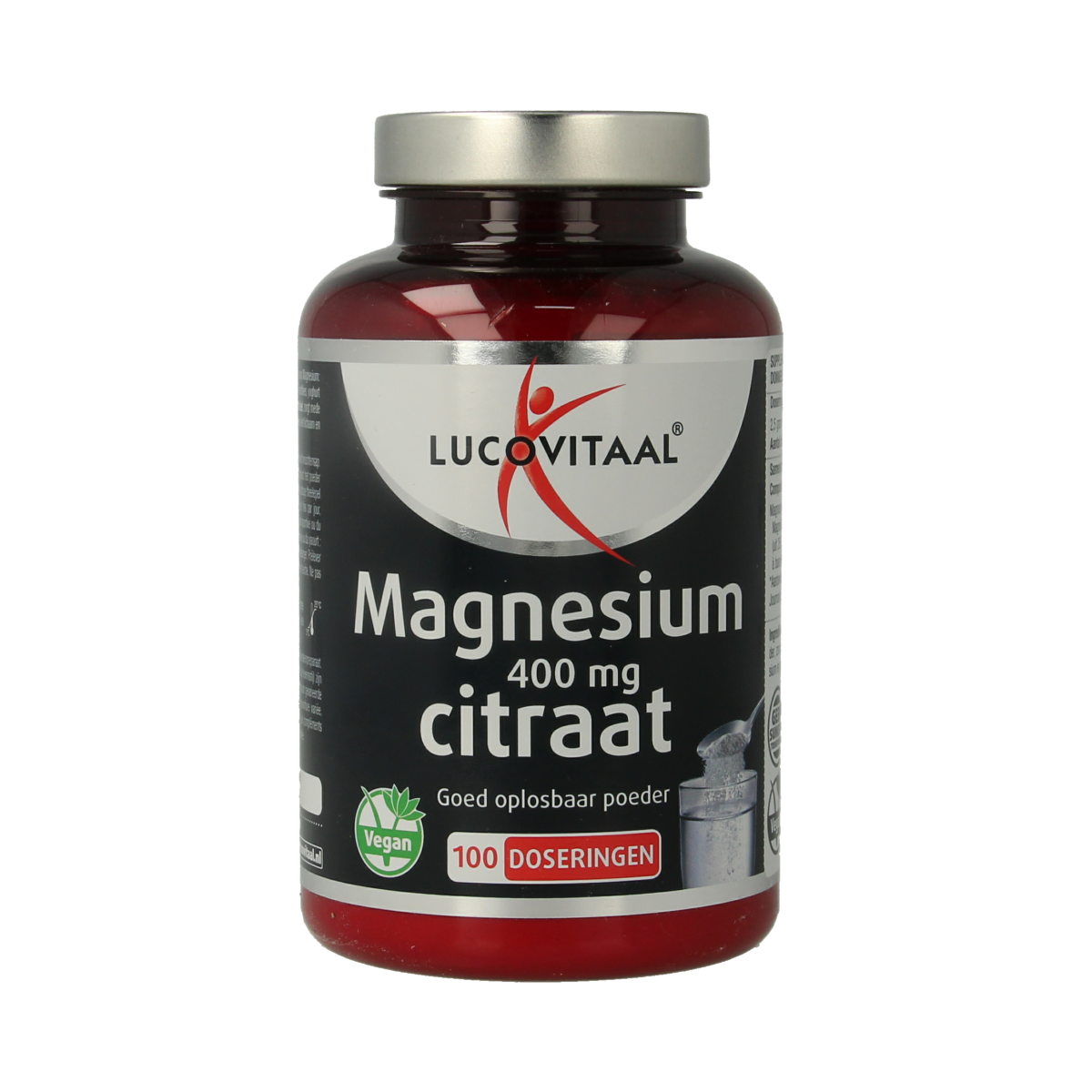 Lucovitaal Magnesium citraat 400mg poeder 250.00 Gram