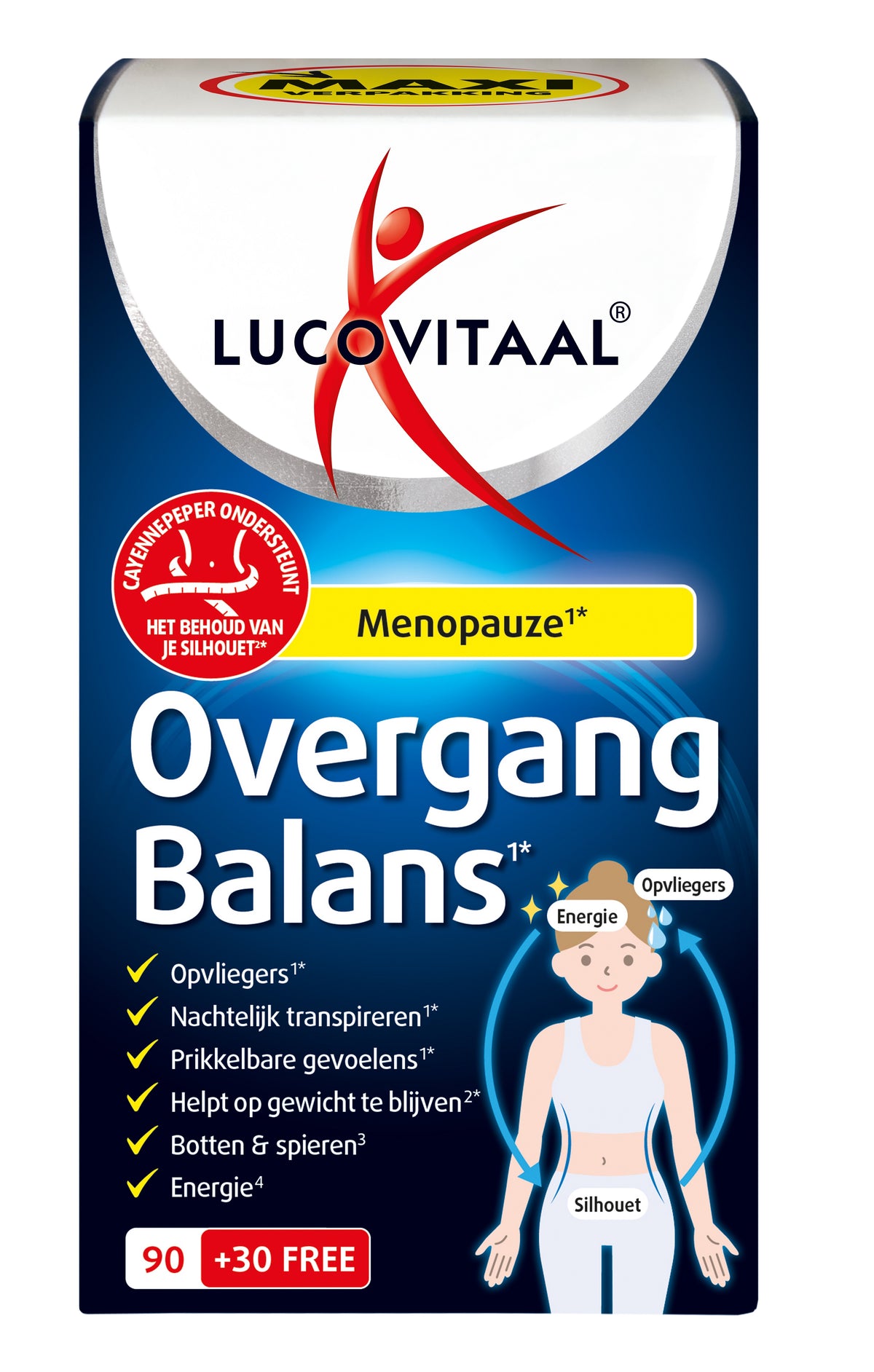 Lucovitaal Overgang balans 120.00 Tabletten